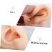 6 Pcs Healvian Ear Model Piercing Jewelry Earrings Silicone Study Ear Models - Assorted Colors - 5.66X4.88X5CM - Buy Online on GoSupps.com