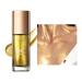 Beliky Girl Luminizer Shimmer Oil Liquid Highlighter Makeup Face to Body Glow Shmmer Lotion Radiance AllinOne Makeup Waterproof Moisturizing Shmmer Body Oil Gold Gold 1 Piece 1er Pack