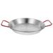 Garneck Roaster Pan with Lid Outdoor Paella Maker Culinary Tools Granite Frying Pan Baking Dish with Lid Roasting Pans Chicken Fried Stainless Steel Saucepan Enamel China Korean 20*16CM Silver