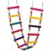 Cablepelado bird ladder |Bird toys |Bird swing |Parrot Manager |Wood |Multicolored |Suitable for parrots budgies budgies nymphensitties nymphensittiche cokatu birds