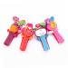 UPKOCH 2pcs Plush Hand Rattle Toys for Toddlers - Soft Stuffed Animal Rattles | Ideal Gift for Infants - Brown Color - Buy Online on GoSupps.com