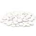Kalapanta-decoration stones made of recycled plastic for vases painting aquariums house garden (size S 2-5 cm about 155 pieces white) 2-5 cm |About 155 pieces white