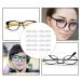 10 Pairs Non-Slip Silicone Nose Pads for Glasses - Transparent D-shaped Accessories for Comfort & Fit - Buy Online on GoSupps.com