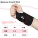 Nucamper Breathable Wristwear with Metal Stabilizer | Adjustable Wrist Bandage for Arthritis & Sprains | Lightweight Support for Men & Women - Right Hand (Balk-Rosa S/M) - Buy Online on GoSupps.com