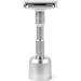 QSHAVE Brushed Aluminum Alloy Adjustable Safety Razor Stand - Solo Base Stand for Razor (Razor not Included) - Buy Online on GoSupps.com
