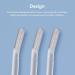 Alxbsone Eyebrow Shaver & Face Hair Remover - 3-Piece Portable Trimmer Set (Transparent) - International Shipping Available - Buy Online on GoSupps.com