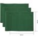 Mini Golf Flags 8x6 for Yard & Indoor Putting Green - 3 Pack (Green) - Durable 420D Nylon Pin Flag - Buy Online on GoSupps.com