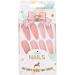 OnSaya Coffin False Nails Long Fake Nails Pink Natural Press on Nails Ballerina Acrylic Stick on Nails 24pcs for Women and Girls 1 count (Pack of 1) Pink - Buy Online on GoSupps.com