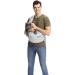 Cuby Adjustable Pet Carrier Sling for Dogs & Cats - Travel Shoulder Bag with Buckles (Light Gray) - Buy Online on GoSupps.com