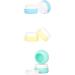 SONGLELA Silicone Cosmetics Container Set - TSA Approved 3x10ml Leakage-Proof Cream Bottles for Travel Outdoor & Fitness - Buy Online on GoSupps.com