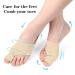 Bunion Splint & Corrector for Pain Relief - Hallux Valgus Correction & Big Toe Straightener for Men & Women - Day Night Support (Beige) - Buy Online on GoSupps.com