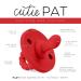 Ryan & Rose Cutie PAT Pacifier Teether - Flat Red - Buy Online on GoSupps.com
