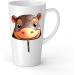 White Ceramic Baby Hippopotamus Mug - Large 483 ml Perfect for Hot Chocolate or Milk Fun and Easy to Use - Buy Online on GoSupps.com