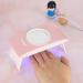 UV Nail Lamp 16W L-E-D USB Dual Light Source Foldable Nail Dryer with 60s Timing Function Professional UV Light for Gel Nails Polish Manicure(2#) - Buy Online on GoSupps.com