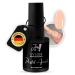 Jezz it! - Premium UV nail polish Pastel Apricot for allergy sufferers Long-lasting gel nail polish UV & LED compatible - Made in Germany