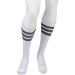 Juzo 20-30 mmHg Power Comfort Knee High Compression Socks - Retro White Medium | International Shipping Available - Buy Online on GoSupps.com
