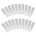 BIUDECO 100pcs Empty Lipstick Tube Empty Lip Gloss Tubes Lip Gloss Holders Lip Balm Tubes for DIY Clear Pp