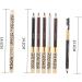 DRESSOOS 2pcs Makeup Eyebrow Pencils Double Head Eyebrow Pencil Long Lasting Eyebrow Pencils Eyebrow Pencil Brush - Buy Online on GoSupps.com