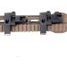 Ultralight Flip Up Sight Set - 45 Degree Offset Front & Backup Rear Sight - Buy Online on GoSupps.com