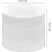 Yosoo 5g Round Clear Plastic Jars 10Pcs | Leak Proof & Portable Cream Containers | Refillable & Reusable Lotion Ointment Jars - Buy Online on GoSupps.com