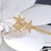 Yalice Star Hair Barrette Bobby Pins - Metal Hair Clips for Women and Girls (Gold) - 2Pcs - Buy Online on GoSupps.com