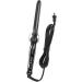 Premium Ceramic Curling Iron - Long Lasting Hair Curler Wand for Perfect Egg Roll & Water Ripple Styles - Portable Rapid Heating (Black - Buy Online on GoSupps.com