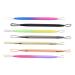 FOMIYES 7pcs Double-headed Extrusion Ring Pimple Remover Removers Double-headed Beauty Tools Blemish Nose