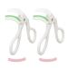 2 pcs Eyelash Curlers Lash Curler Professional Makeup Tool for Eyelashes Make up Tool for Perfect Curl in Seconds with 2 Replacement Silicone Refill Pads