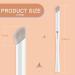 KINGMAS Angled Mini Concealer Brush | Kabuki Makeup Brush for Under Eye Contour Liquid Cream Powder | White Blending & Buffing Tool - Buy Online on GoSupps.com