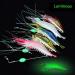 OriGlam 5pcs Soft Luminous Shrimp Lure Set - 5 Colors Shrimp Bait with Hooks for Bass, Trout, Catfish - Fishing Tackles for Freshwater and Saltwater - Happy Shopping Day - Buy Online on GoSupps.com