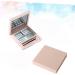 Angoily 6 Pcs Lip Balm Lotus Tealight Candle Holder Empty Eye Shadow Pallet Eye Shadow Box Square Platen 1 count (Pack of 1) Pinkx3pcs - Buy Online on GoSupps.com