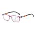 Iynwbjts Fashionable Progressive Multifocus reading glasses for medium and older read.Anti-blue light reading glasses for distance and close use (size: purple frame color: Multi Focus+3.00) Purple frame multi focus+3.00