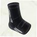 Silicone Ankle Brace - Support for Sprained Ankle | 1pc 24x12cm Black - International Shipping Available - Buy Online on GoSupps.com