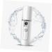 WOONEKY Skin Moistener Electric Face Mister Mist Facial Sprayer Portable Face Mister Mini Humidifier White - Buy Online on GoSupps.com