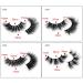 HBZGTLAD 7Pairs 3D Mink Dramatic Volume Lashes Bulk Pack - Long Wispy Natural False Lashes (JO06) - Buy Online on GoSupps.com
