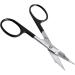 Nose Ear Hair Grooming Scissors - Men's Beard and Mustache Trimming Tool - Facial Hair Clippers and Eyebrow Scissors - Precision Hair Removal Scissor (Black) - Buy Online on GoSupps.com