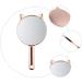 Cute Retro Cat Ear Handheld Mirror- Single-Sided Vanity Mirror for Travel and Home Makeup Use - Buy Online on GoSupps.com
