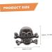 Hohopeti 40 Sets skull rivets leather rivets Retro Skull Rivet Buttons leather rivet kit shoe 3d ghost head A 2X1.5cm - Buy Online on GoSupps.com