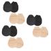 6 Pairs Forefoot Pad Half Socks Seamless Invisible Socks Invisible Forefoot Cushion Half Liner Socks Toe Topper