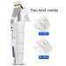 Buy Barber Scissors & Hair Clippers for Men - USB Rechargeable Electric Hair Trimmer with LCD Display - Gold Finish - Buy Online on GoSupps.com