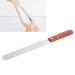 Buy Kcabret Stainless Steel Wax Spatula - Metal Eyebrow Wax Spatula with Wooden Handle for Hair Removal - Buy Online on GoSupps.com