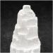 Natural Crystal Rough Natural Selenite Tower Crystal Gift for Decoration 1pc 110mm-120mm Beautiful Natural Crystal Stone Full of Texture - Buy Online on GoSupps.com