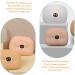 Balacoo 6 Pcs Eye Practice Skin Makeup Eyeshadow Eyebrow Practice Board Silicone Make up Skin Semi-permanent 1 count (Pack of 1) As Shownx3pcs - Buy Online on GoSupps.com