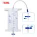 Urinary Drainage Bag with Anti-Reflux Chamber 750ml Leg Bag Urinary Bag for Home and Hospitals Health Aids (5Pc 750ml) - Buy Online on GoSupps.com