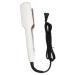 LCD Display Quick Heating Hair Straightener and Curler Dual Use for Curly and Straight Hair Less Hair Damage with Portable Design