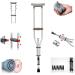 Adult Crutches Walking Sticks Folding Adult Underarm Crutches Aluminum Adjustable with Spring Portable Crutches Elderly Crutches Convenient Independence - Buy Online on GoSupps.com