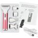 5-in-1 Women's Electric Razor - Portable USB Charging Painless Hair Removal for Face Bikini Legs & More - Buy Online on GoSupps.com