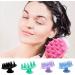 Silicone Scalp Massager & Shampoo Brush - Portable Scalp Massage Tool for Healthier Hair | International Shipping - Buy Online on GoSupps.com