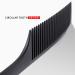 Professional Carbon Fiber Large Tooth Detangling Comb for Cutting & Styling - Barber Essentials for Men & Women - Travel Hair Comb (Pack of 1) - Buy Online on GoSupps.com