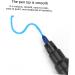 Hemoton 6pcs Eyebrow Marker Pen Eyebrow Pen Surgery Marker Pen Pen Cosmetic Portable 13.9x1.8cm Blue - Buy Online on GoSupps.com